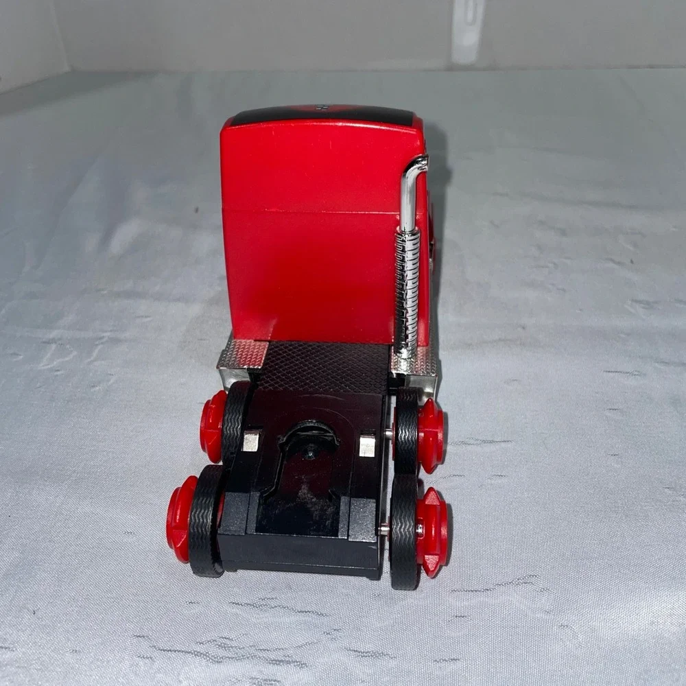 Coca-Cola NASCAR Semi Truck Trailer Santa Claus Red Diecast Hauler COKE 02